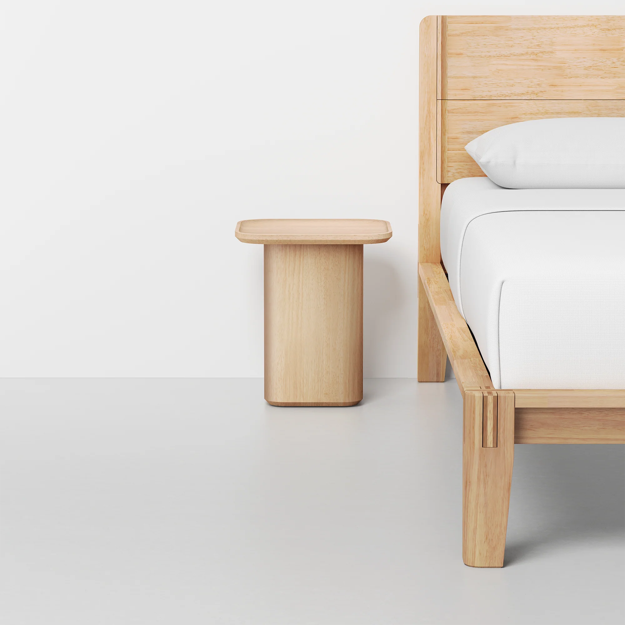 Pedestal Side Table - Image 9