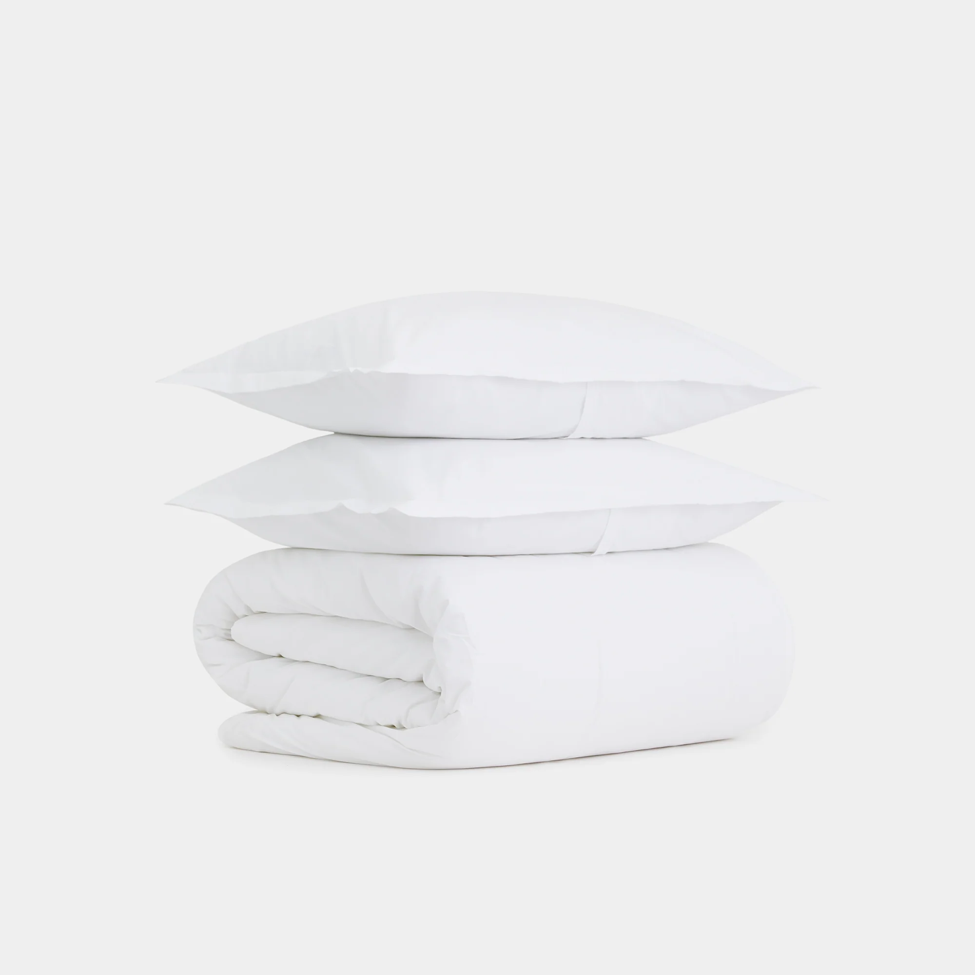 Cotton Percale Duvet Cover Set - Image 3