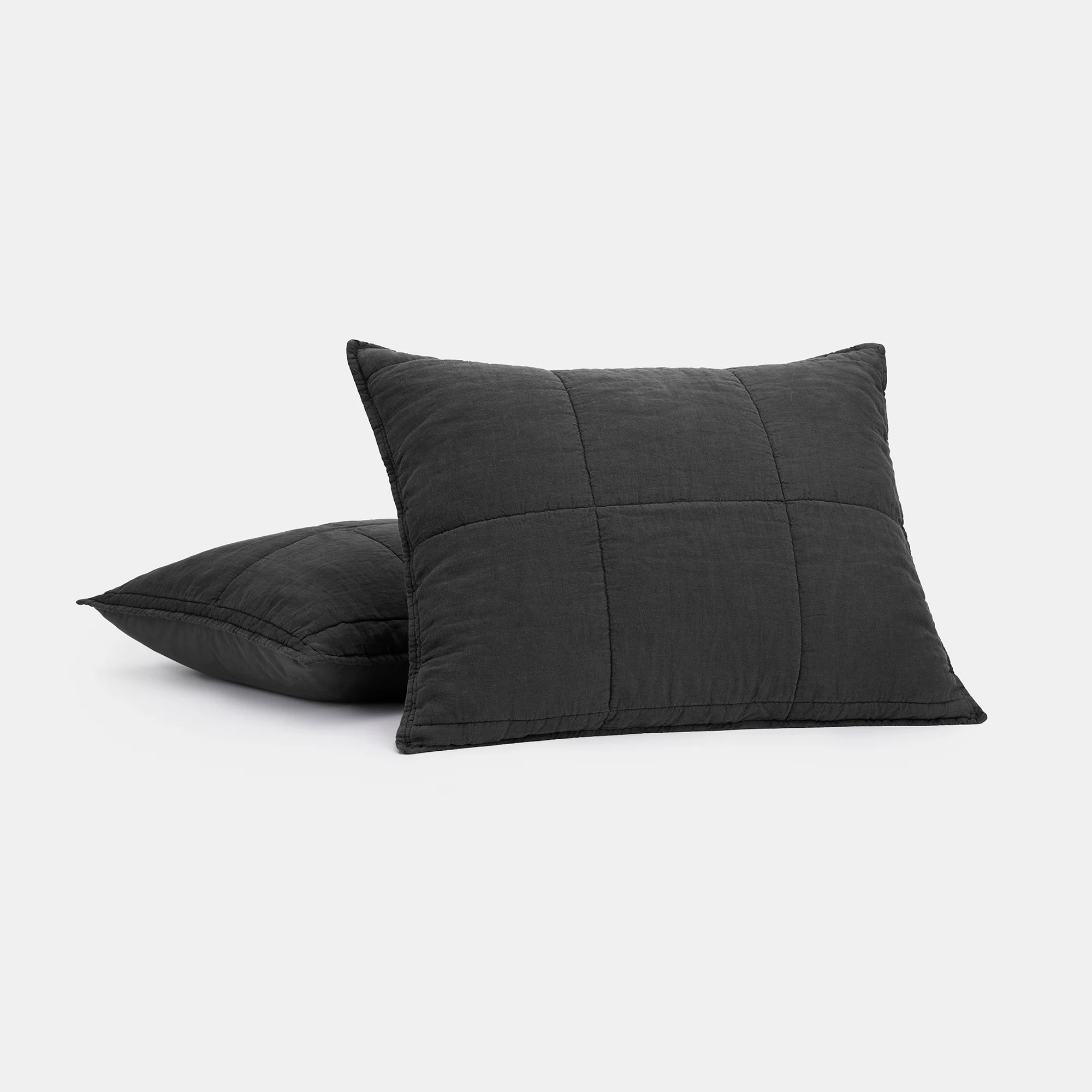 Linen Quilted Sham Set - Image 11