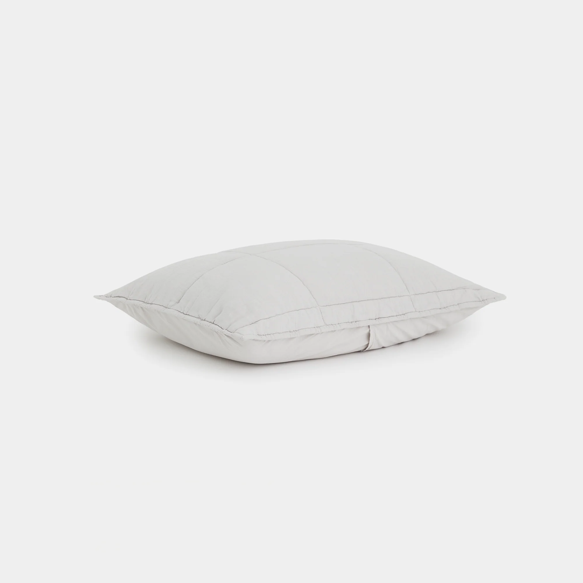 Linen Quilted Sham Set - Image 4