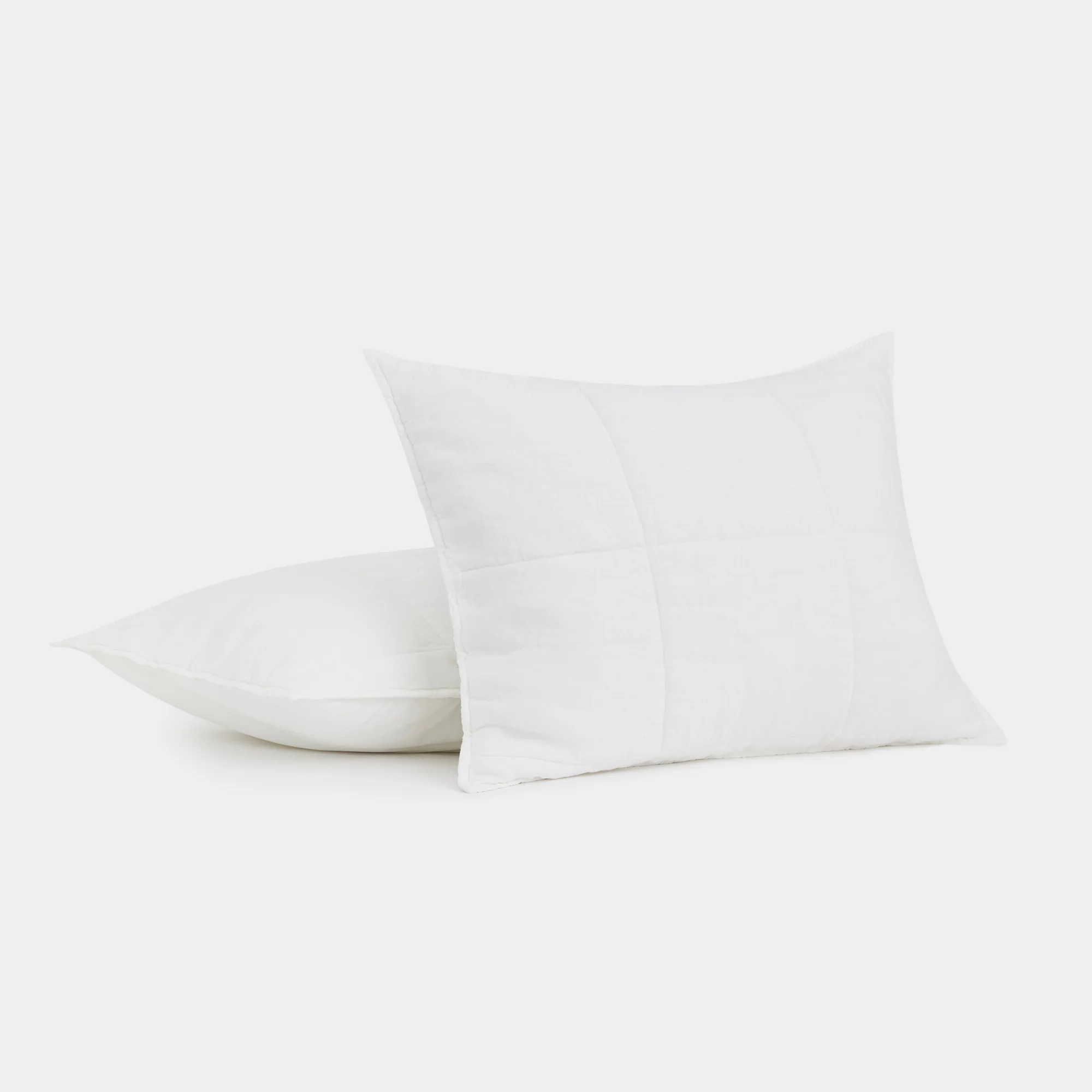 Linen Quilted Sham Set - Image 5